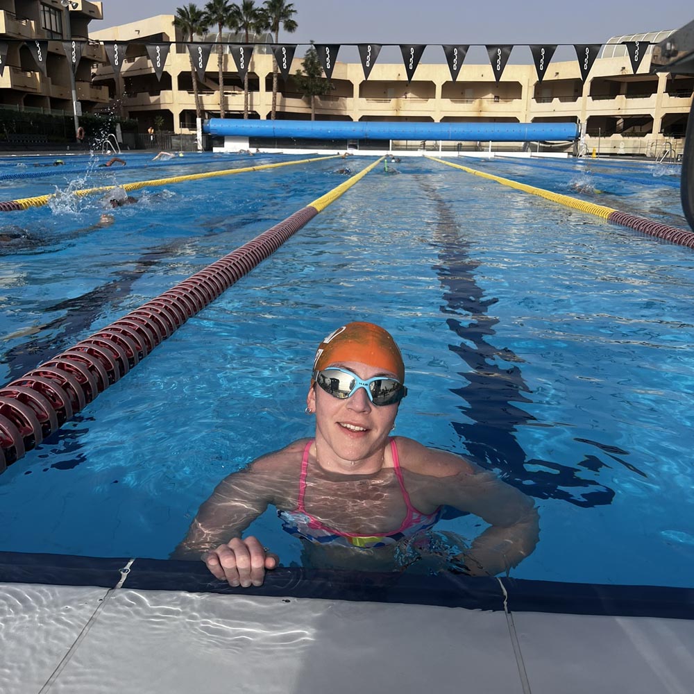 Pool swimming workshop